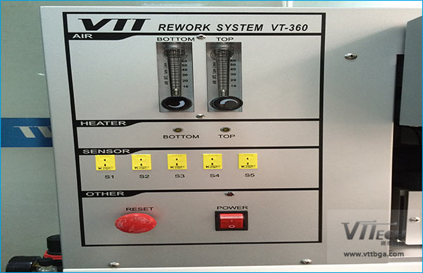 BGA返修臺操作面板 BGA返修臺操作面板